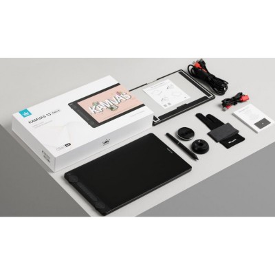 Графічний монітор Huion 13,3" Kamvas 13 G3, DP, USB-C, чорний Графічний монітор Huion 13,3" Kamvas 13 G3, DP, USB-C, чорний