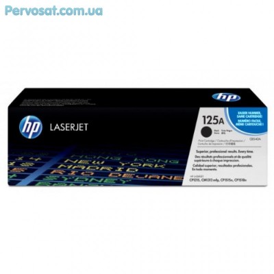 Картридж HP CLJ  125A black DUAL PACK, CP1215/CP1515 series (CB540AD)