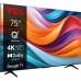 Телевізор 75&quot; TCL QLED 4K 60Hz Smart Google TV Titan