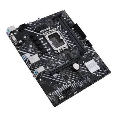 Материнcька плата ASUS PRIME H610M-E D4-CSM s1700 H610 2xDDR4 M.2 HDMI DP VGA mATX CSM