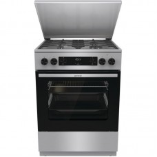 Плита Gorenje комбінована, 71л, 60x60см, дисплей, чавун,з кришкою, програматор IconLed,нерж Плита Gorenje комбінована, 71л, 60x60см, дисплей, чавун,з кришкою, програматор IconLed,нерж