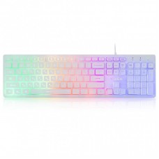 Клавіатура Vinga KB410 White Клавіатура Vinga KB410 White