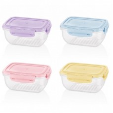 Харчовий контейнер Bager Cook&Lock 2.3 л ColorMIX (BG-524) Харчовий контейнер Bager Cook&Lock 2.3 л ColorMIX (BG-524)