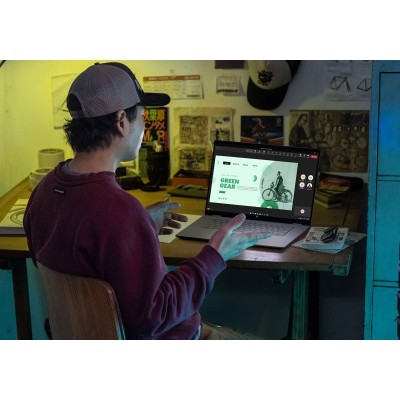 Ноутбук HP OmniBook X Flip x360 16-ar0004ua 16" WUXGA IPS Touch, AMD AI 5 340, 16GB, F512GB, UMA, Win11, сірий