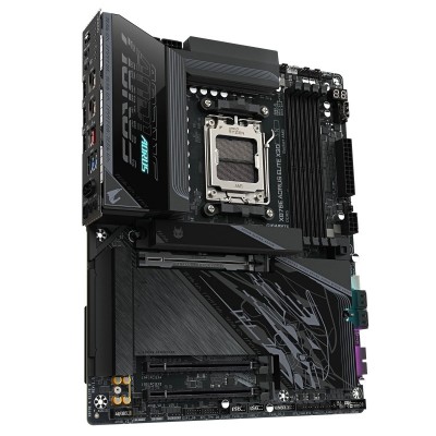 Материнська плата GIGABYTE X870E A ELITE X3D sAM5 X870 4xDDR5 M.2 Wi-Fi BT HDMI DP ATX