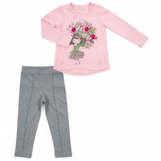 Набір дитячого одягу Breeze з дівчинкою з букетом (13258-92G-pink) Набір дитячого одягу Breeze з дівчинкою з букетом (13258-92G-pink)
