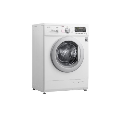 Пральна машина з фронт. завант. LG F1296HDS1, 7кг, 1200, A+++, Пара, глибина 44см, Дисплей, Білий