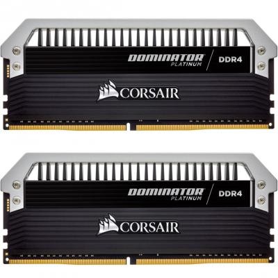 Модуль пам'яті для комп'ютера DDR4 32GB (2x16GB) 3200 MHz Dominator Platinum CORSAIR (CMD32GX4M2C3200C16)