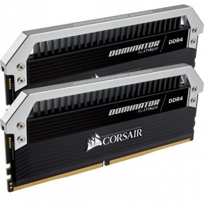 Модуль пам'яті для комп'ютера DDR4 32GB (2x16GB) 3200 MHz Dominator Platinum CORSAIR (CMD32GX4M2C3200C16)