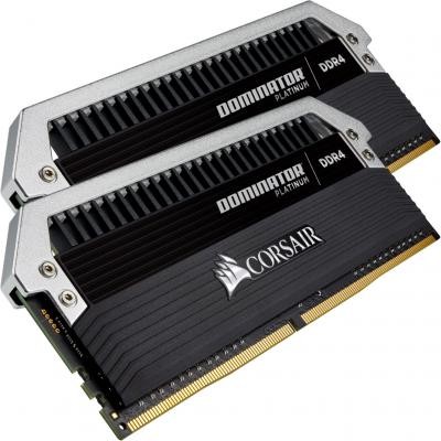 Модуль пам'яті для комп'ютера DDR4 32GB (2x16GB) 3200 MHz Dominator Platinum CORSAIR (CMD32GX4M2C3200C16)