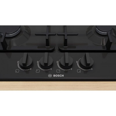 Варильна поверхня Bosch газова, 60см, чавун, чорний