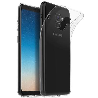 Чехол для моб. телефона для SAMSUNG Galaxy A8 2018 Clear TPU (Transperent) Laudtec (LC-A73018B)