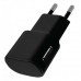 Зарядное устройство Florence USB, 1.0A black (FW-1U010B)