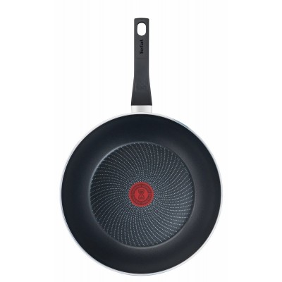 Сковорода ВОК Tefal Start&Cook, 28см, алюміній, бакеліт, чорний