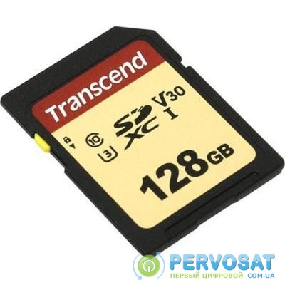 Карта памяти Transcend 128GB SDXC class 10 UHS-I (TS128GSDC500S)