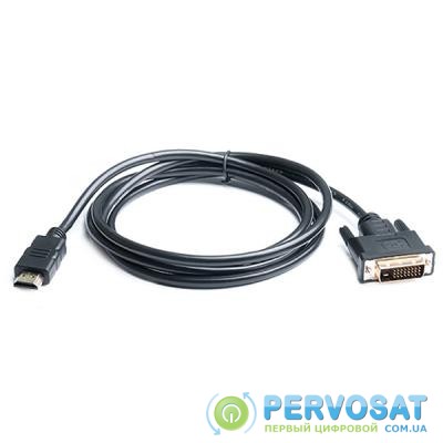 Кабель мультимедийный HDMI to DVI 1.8m REAL-EL (EL123500013)