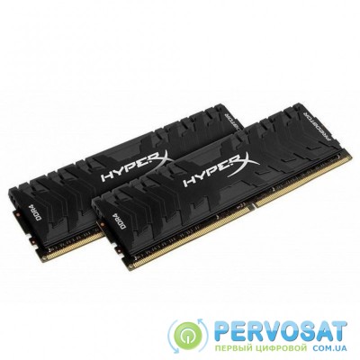 Модуль памяти для компьютера DDR4 64GB (2x32GB) 2666 MHz XMP HyperX Predator Kingston (HX426C15PB3K2/64)