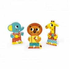 Ігрові магнітні фігурки Janod Тварини в зоопарку J08030