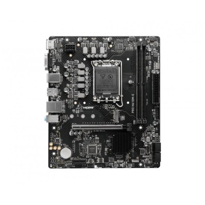 Материнcька плата MSI PRO H610M-E s1700 H610 2xDDR5 M.2 HDMI D-Sub mATX