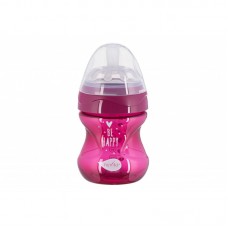 Дитяча Антиколікова пляшечка Nuvita NV6012 Mimic Cool 150мл пурпурна Дитяча Антиколікова пляшечка Nuvita NV6012 Mimic Cool 150мл пурпурна
