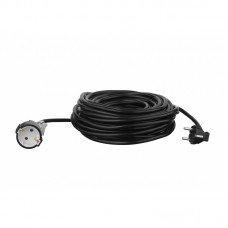 Подовжувач мережевий 2E 1хТип F, 3х1.5мм кв, 16A, 20м, чорний Подовжувач мережевий 2E 1хТип F, 3х1.5мм кв, 16A, 20м, чорний