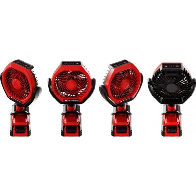 Вентилятор акумуляторний Einhell GC-CF 18/110 Li - Solo, PXC, 18В, безщітковий, діам. 110 мм, 1500 м3/год, 3 режими, 0.48 кг (без АКБ і ЗП)