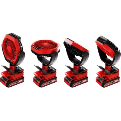 Вентилятор акумуляторний Einhell GC-CF 18/110 Li - Solo, PXC, 18В, безщітковий, діам. 110 мм, 1500 м3/год, 3 режими, 0.48 кг (без АКБ і ЗП)