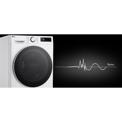 Пральна машина LG фронтальна, 8кг, 1200, A, 48см, дисплей, пара, інвертор, білий Пральна машина LG фронтальна, 8кг, 1200, A, 48см, дисплей, пара, інвертор, білий