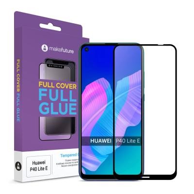 Стекло защитное MakeFuture Huawei P40 Lite E Full Cover Full Glue (MGF-HUP40LE)