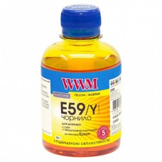 Чорнило WWM EPSON StPro 7700/9700/R2400 200г Yellow (E59/Y) Чорнило WWM EPSON StPro 7700/9700/R2400 200г Yellow (E59/Y)