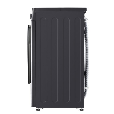Пральна машина LG фронтальна, 9кг, 1200, A, 48см, дисплей, пара, інвертор, чорний
