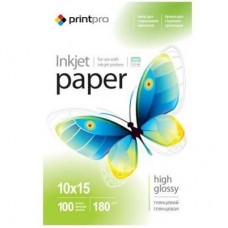 Папір PrintPro 10x15 (PGE1801004R) Папір PrintPro 10x15 (PGE1801004R)