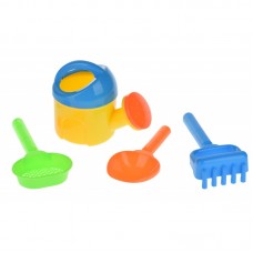 Набір для гри з піском Same Toy з Лійкою 4 шт (жовтий)HY-1513WUt-1