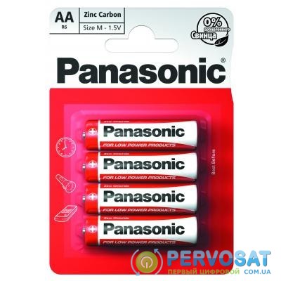 Батарейка PANASONIC R6 PANASONIC Special * 4 (R6REL/4BPU)