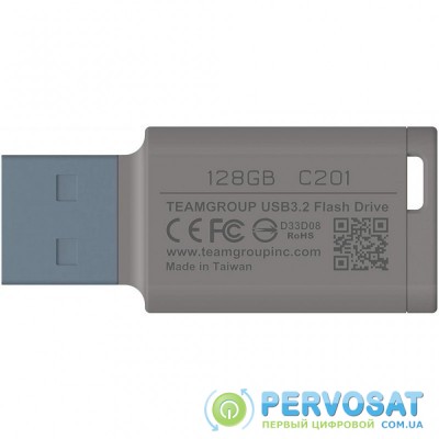 Накопичувач Team 128GB USB 3.2 C201 Blue