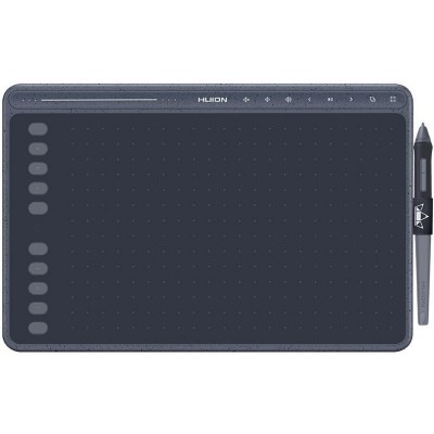 Графічний планшет Huion 10"x6.35" HS611, USB-C, сірий