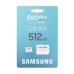 Карта пам'яті Samsung microSDXC  512GB C10 UHS-I R100MB/s Evo Plus + SD