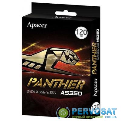 Накопитель SSD 2.5" 120GB Apacer (AP120GAS350-1)