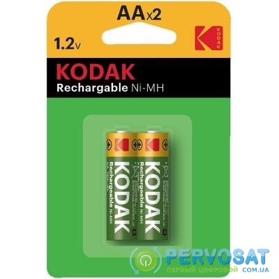 Аккумулятор Kodak AA 2600 mAh HR6 NI-MH * 2 (30955080)