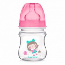 Пляшечка для годування Canpol babies антиколькова EasyStart Newborn baby 120 мл (35/220_pin) Пляшечка для годування Canpol babies антиколькова EasyStart Newborn baby 120 мл (35/220_pin)