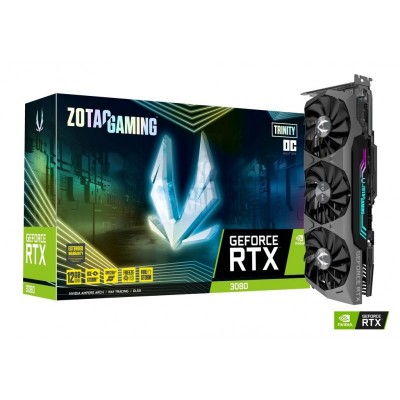 Відеокарта ZOTAC GeForce RTX3080 12GB GDDR6X GAMING Trinity OC LHR