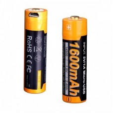 Акумулятор Fenix 14500 micro usb зарядка (ARB-L14-1600U) Акумулятор Fenix 14500 micro usb зарядка (ARB-L14-1600U)