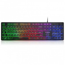 Клавіатура Vinga KB410 black Клавіатура Vinga KB410 black