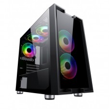Корпус 2E GAMING CLARUS (GM5) MiniT, 2xUSB2.0,1xUSB3.0, 2x140мм ARGB,1x120мм ARGB, скло (передня/бічна панель),без БЖ,чорний Корпус 2E GAMING CLARUS (GM5) MiniT, 2xUSB2.0,1xUSB3.0, 2x140мм ARGB,1x120мм ARGB, скло (передня/бічна панель),без БЖ,чорний