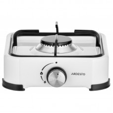 Плитка газова настільна Ardesto GTC-NS1011W, тип газу LPG, 1 алюмін. пальник, емальован. корпус, фарбов. решітка, колір: білий Плитка газова настільна Ardesto GTC-NS1011W, тип газу LPG, 1 алюмін. пальник, емальован. корпус, фарбов. решітка, колір: білий