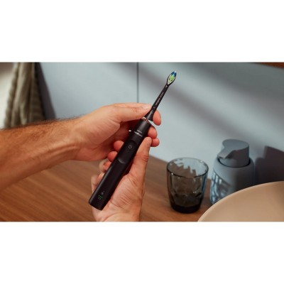 Щітка зубна електр. Philips, Sonicare 5300 Series, 62т. колив/хв, насадок-1, чорний