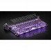 Клавіатура механічна GravaStar Mercury V75 Pro 80keys, Magnetic Jade Gaming, 8K, USB-A, RGB, Iron Purple