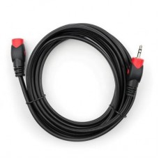 Кабель мультимедійний Jack 3.5mm M/F 3 m Vinga (VCPDCJ35MF3BK) Кабель мультимедійний Jack 3.5mm M/F 3 m Vinga (VCPDCJ35MF3BK)