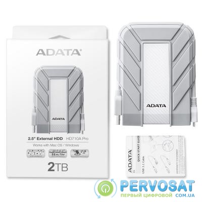 Внешний жесткий диск 2.5" 1TB ADATA (AHD710AP-1TU31-CWH)