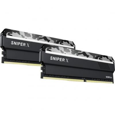Модуль пам'яті для комп'ютера DDR4 16GB (2x8GB) 3000 MHz Sniper X G.Skill (F4-3000C16D-16GSXWB)